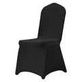 Stretch Spandex Chair Covers 30PCS Black Fitted Washable