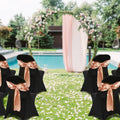Stretch Spandex Chair Covers Black 50PCS Folding Wedding Banquet