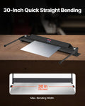 Box and Pan Brake 762mm Sheet Metal Bending Machine 18-Gauge