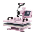 Heat Press 12x15 5in1 Tumbler T-Shirt Pink 30oz Cap