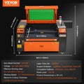 80W CO2 Laser Engraver 500x700mm Cutter Machine Wood Acrylic