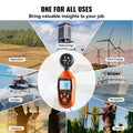 Handheld Anemometer Digital Wind Speed Meter -10°C 45°C LED