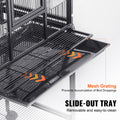 54 inch Bird Cage Carbon Steel Parrot Cockatiel Macaw Rolling Stand