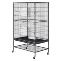 Large Bird Cage 52in Carbon Steel Parrots Cockatiels Stand