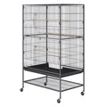 Large Bird Cage 52in Carbon Steel Parrots Cockatiels Stand