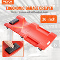 Mechanic Plastic Creeper 914mm 158.8kg Capacity Rolling Garage HDPE 6W