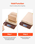 Digital Postal Scale 40kg 2g Accuracy Hold Tare Auto-off Battery