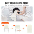 Stretch Spandex Chair Covers 30PCS Ivory White Folding Fitted Washable