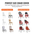 Stretch Spandex Chair Covers 30PCS Beige Folding Universal Fitted