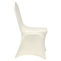 Stretch Spandex Chair Covers Folding Beige 50PCS Washable