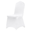 Stretch Spandex Folding Chair Covers, Universal Fitted Chair Cover, Removable Washable Protective Slipcovers, for Wedding, Holiday, Banquet, Party, Celebration, Dining (12PCS White)