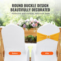 Stretch Spandex Chair Sashes 100 PCS Golden Yellow Wedding Party
