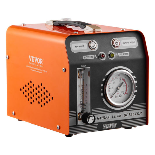 Smoke Machine Leak Detector EVAP Tester Air Pump Pressure Gauge