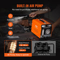 Smoke Machine Leak Detector EVAP Tester Air Pump Pressure Gauge
