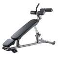 Sit Up Bench Decline Ab 4 Adjustable Height 454kg Capacity Steel