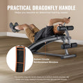 Adjustable Weight Bench Sit-up Incline Home Gym Strength Training