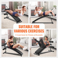 Adjustable Weight Bench Sit-up Incline Home Gym Strength Training