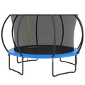 3.66m Trampoline with Enclosure Net, Ladder, Spring Cover 181kg