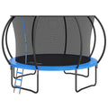 3.66m Trampoline with Enclosure Net, Ladder, Spring Cover 181kg