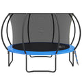 3.66m Trampoline with Enclosure Net, Ladder, Spring Cover 181kg