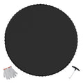 Trampoline Mat 15ft Round UV-Resistant Reinforced V-Rings Spring Tool