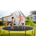 Trampoline Mat 15ft Round UV-Resistant Reinforced V-Rings Spring Tool