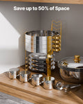 Chafing Dish 5Qt 4 Pack Stainless Steel Buffet Warmer Server Catering