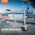 Electric Trailer Dolly 5000lbs 350W 12V Jockey Wheel 8