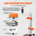 Electric Trailer Dolly 5000lbs 350W 12V Jockey Wheel 8