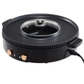 Hot Pot with Grill 1800W 2-in-1 Electric Smokeless Grill and Hot Pot