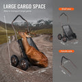 Folding Deer Cart Game Hauler 500LBS Utility Gear Dolly