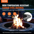Fire Pit Ring 40inch Outer 36inch Inner Carbon Steel Heavy Duty