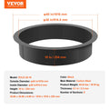 Fire Pit Ring 40inch Outer 36inch Inner Carbon Steel Heavy Duty
