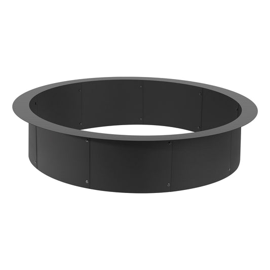 Fire Pit Ring 44in Outer 39in Inner 10in Height Carbon Steel