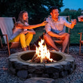 Fire Pit Ring 44in Outer 39in Inner 10in Height Carbon Steel