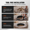 Fire Pit Ring Round Steel Liner DIY Campfire Firepit