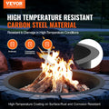 Fire Pit Ring 45 Inch Round Steel Outer Liner DIY Campfire