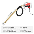 VEVOR Handheld Electric Concrete Vibrator 800W 1.5M Shaft Air Bubble