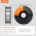 VEVOR Flux Core Welding Wire E71T-GS 0.030 10LBS Gasless MIG