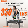 Foldable Mini Trampoline 40 Inch 330lbs Rebounder Exercise