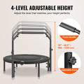 Foldable Mini Trampoline 40 Inch 330lbs Rebounder Exercise