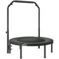 Foldable Mini Trampoline 40 Inch 330lbs Rebounder Exercise