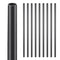 Aluminum Stair Balusters 101 Pack 660mm Hollow Spindles Matte Black