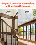 Aluminum Stair Balusters 51 Pack 813mm Matte Black Spindle Railing