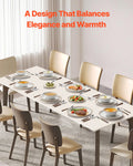 32 Piece Dinnerware Set Ceramic Plates Bowls Service for 8 White