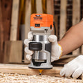 Wood Router 1.25HP 800W 30000RPM 6 Speed Variable with Cutters