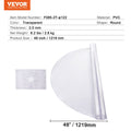 Plastic Table Cover 48x48