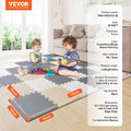 Kids Foam Puzzle Playmat 36pc EVA Soft Interlocking Tiles