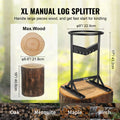 Firewood Splitter 9x17'' XL Manual Log Kindling Wood Splitter