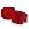 Trailer LED Tail Lights Kit Stop Brake Turn License Plate Waterproof
